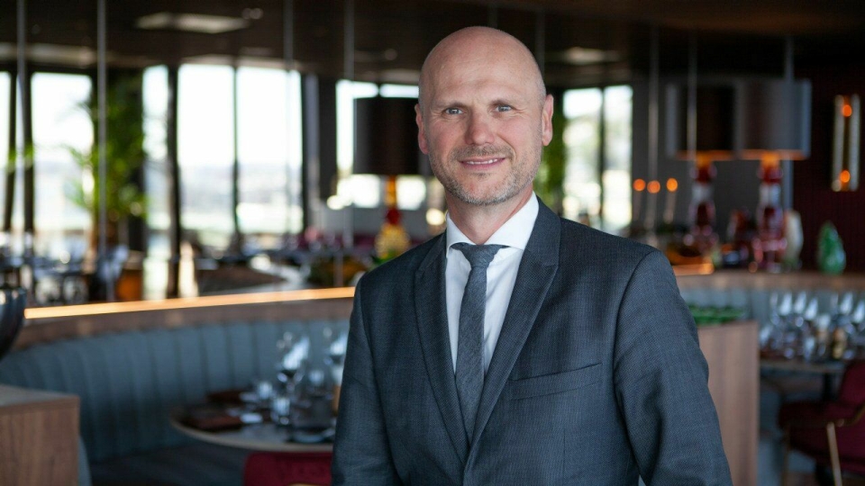 THE HUB-SJEF: André Schreiner har det store oppdraget med å lede Norges største hotell.