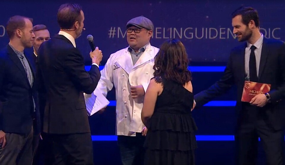 NY STJERNE: Jubel for Vladimir Pak.