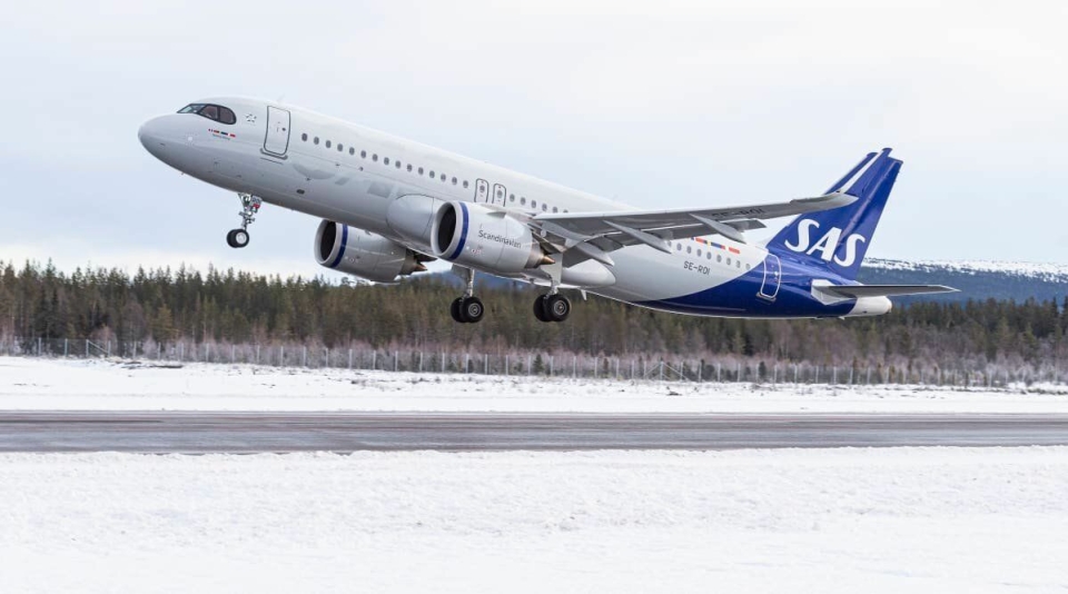 DIREKTE: SAS skal fortsette å fly internasjonale ski-turister til Trysil og Sälen.