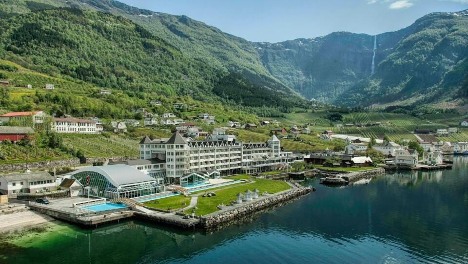 Oversiktsbilde Hotel Ullensvang