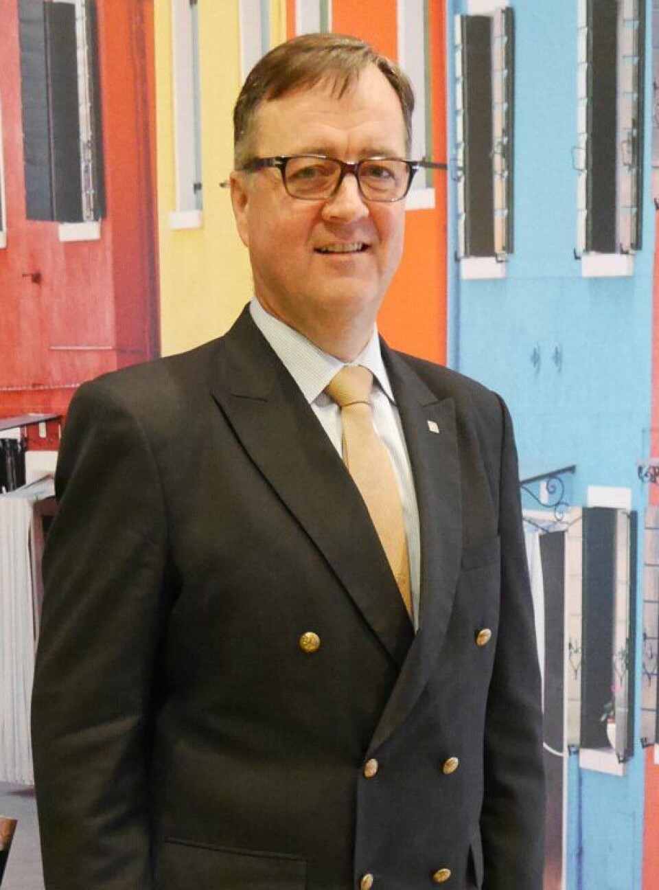 SER AN: Morten Thorvaldsen sier Thon Hotels ser an situasjonen dag for dag. SER AN: Morten Thorvaldsen sier Thon Hotels ser an situasjonen dag for dag.
