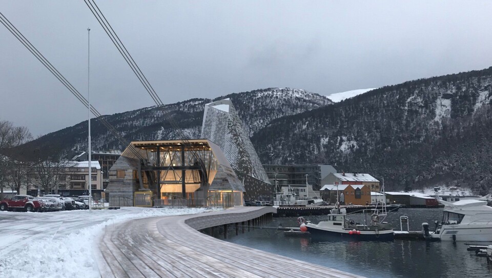 BYGGESTART: Nå starter byggingen av Romsdalsgondolen på Åndalsnes. BYGGESTART: Nå starter byggingen av Romsdalsgondolen på Åndalsnes.