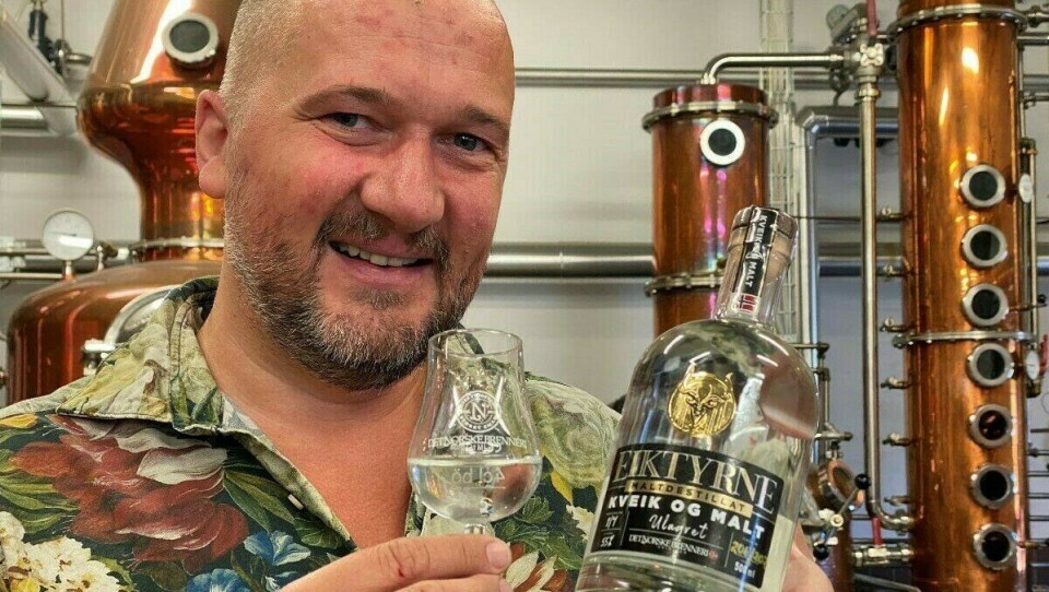 Historisk norsk whisky på vei