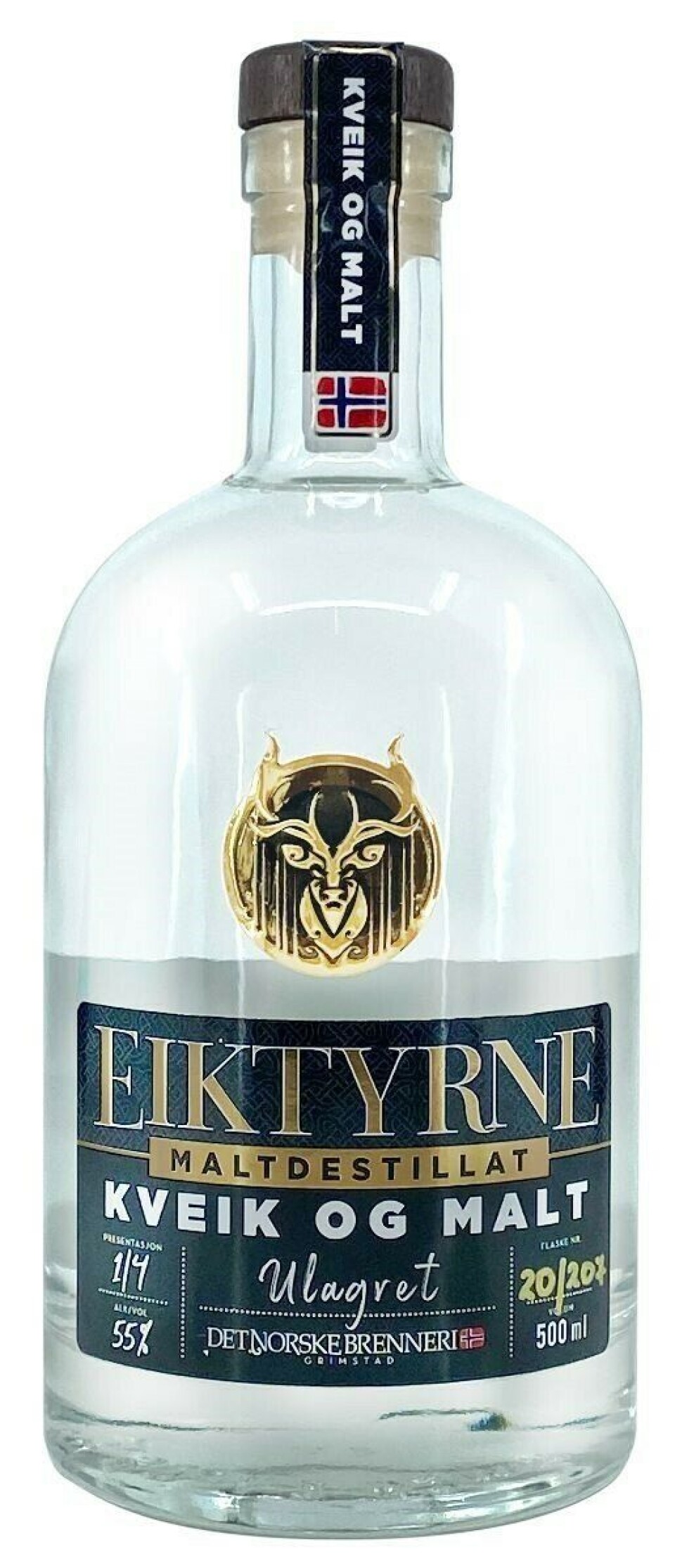Historisk norsk whisky på vei
