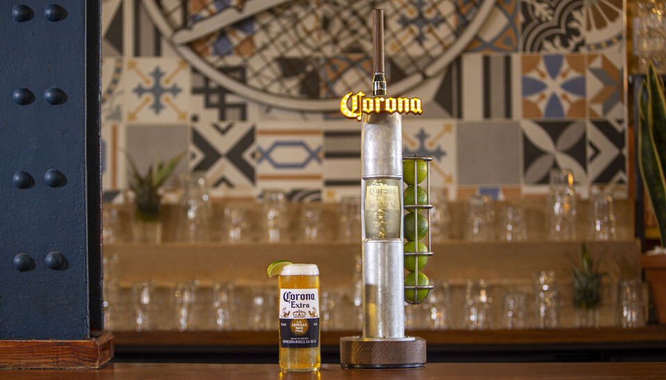 Corona på tapp