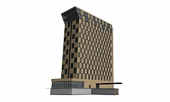 Buchardt planlegger 15-etasjes hotell i Stjørdal