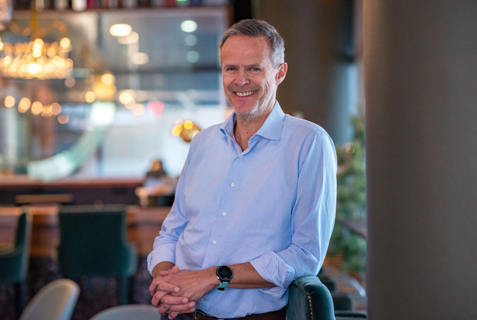 Hotelldirektør for Scandic Holmenkollen Park, Claus Petersen.