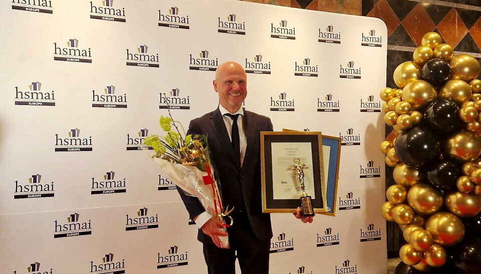 ÅRETS HOTELIER: Adm. direktør André Schreiner på Clarion Hotel The Hub er årets hotelier 2022.