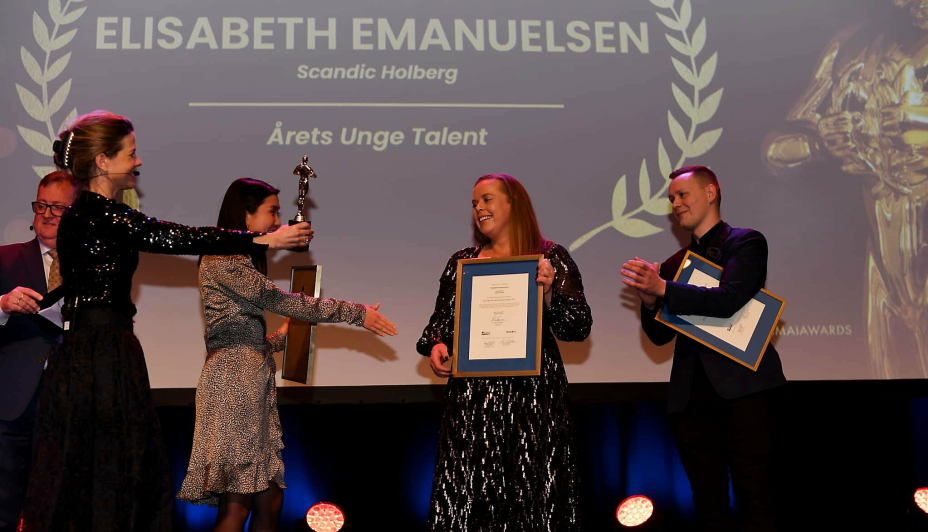 ÅRETS UNGE TALENT: Elisabeth Emanuelsen, hotelldirektør ved Scandic Holberg.