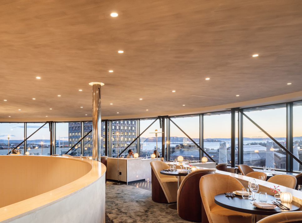 VOW-FAKTOR: Sommerro kan skimte med åtte restauranter. Bildet er hentet fra restauranten TAK.