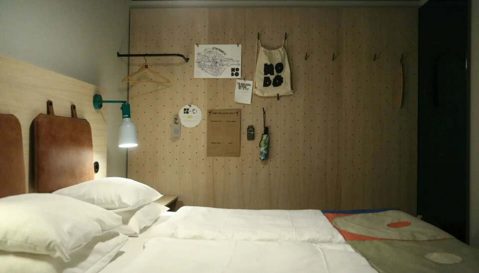ANNERLEDES: Hobo-hotellet i Stockholm har en annen stil og uttrykk enn Stordalens hoteller. ANNERLEDES: Hobo-hotellet i Stockholm har en annen stil og uttrykk enn Stordalens hoteller.
