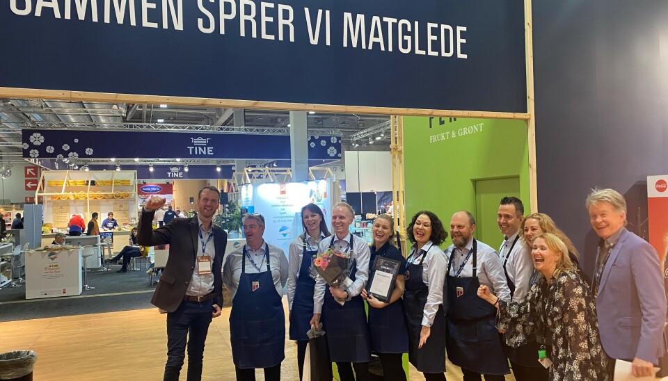 BEST PÅ LILLESTRØM: - Dette er en stand som viser vei, sier Umami-direktør Torill Engelberg om utstillingen til Servicegrossistene. BEST PÅ LILLESTRØM: - Dette er en stand som viser vei, sier Umami-direktør Torill Engelberg om utstillingen til Servicegrossistene.