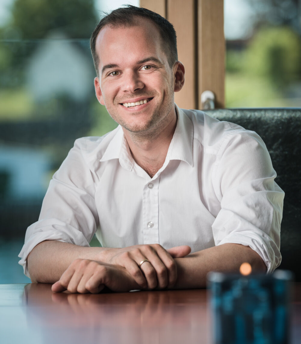 STYRER KNUTHOLMEN: Daglig leder Jan Fredrik Fosse har utviklet Knutholmen mye de siste årene.