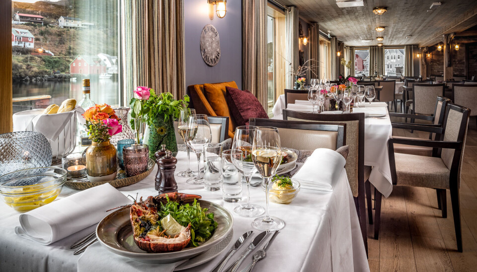 SATSER PÅ MAT: Det er ikke noe småtteri som tilbys gjestene på Knutholmen. Satsing på gode råvarer og kortreist mat er en av suksesskriteriene.