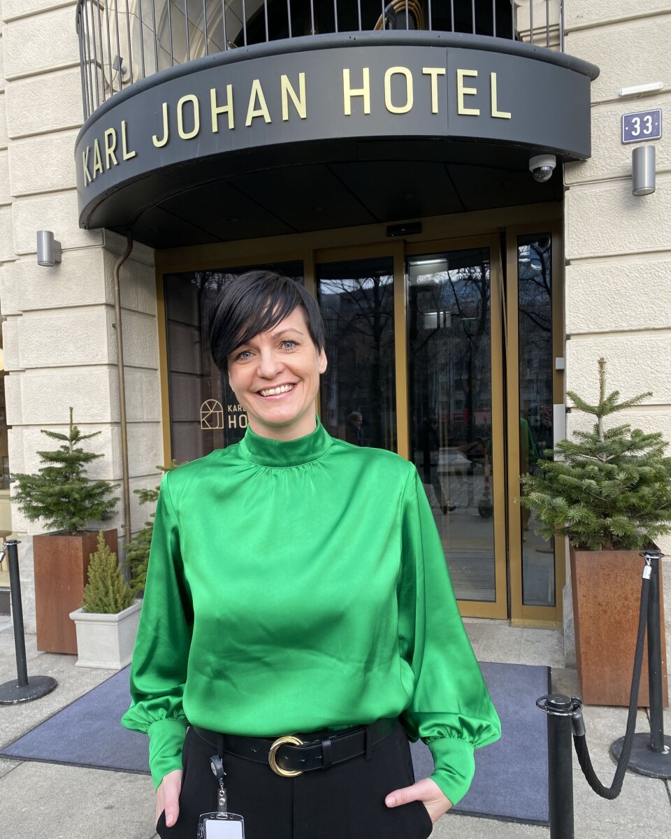 MOTIVERT: Hotelldirektør Camilla har brukt tid på å bygge kultur på hotellet siden åpning for halvannet år siden. Det har gitt resultater. MOTIVERT: Hotelldirektør Camilla har brukt tid på å bygge kultur på hotellet siden åpning for halvannet år siden. Det har gitt resultater.