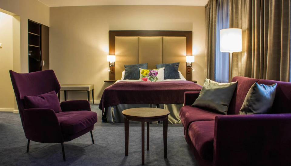 IDYLL: det moderne hotellet i Kongsberg sentrum har 67 rom, og gode konferansefasiliteter.
