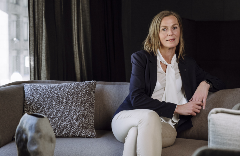 GLEDER SEG: Adm. dir. på Strømstad Spa & Resort, Linda Einarsrud, har jobbet på hotellet siden 2007. 31. mars har ccresorthotellet nyåpning.