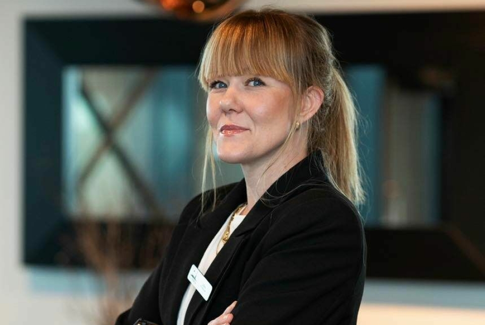 GÅTT GRADENE: Lena Fillingsnes er ny hotellsjef hos Hotell Frøya. Hun har jobbet på hotellet i over 20 år.