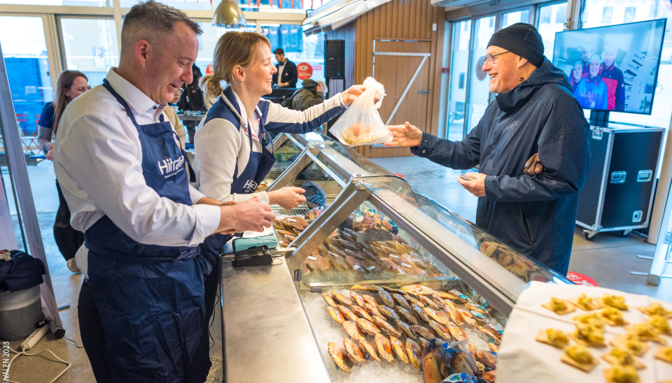 STOR INTERESSE: Folket strømmet til tidenes første Norway Seafood Festival i Trondheim første helga i mars i år.