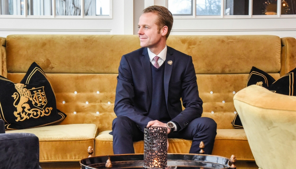 AMBISJONER: Konserndirektør Morten Christensen i Unike Hoteller skal vokse videre, og utelukker ikke nye kjøp i nærmeste framtid.