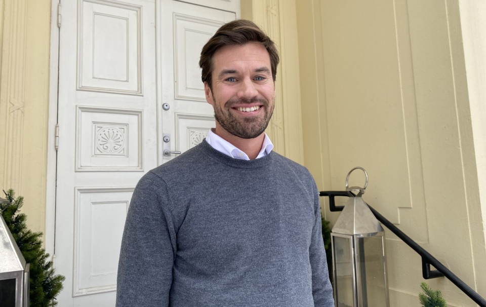 OFFENSIV: Emil Tingulstad i ORO Living har store vekstambisjoner på vegne av Att.-konseptet. På Revier i Oslo sentrum har de allerede brutt barrieren med 50 med prosent belegg.