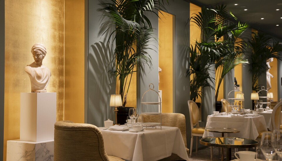 NYOPPUSSET: Det privateide hotellet har hentet inspirasjonen fra Italia. Rommet hvor Afternoon Tea serveres har en kapasitet på 34 personer. NYOPPUSSET: Det privateide hotellet har hentet inspirasjonen fra Italia. Rommet hvor Afternoon Tea serveres har en kapasitet på 34 personer.