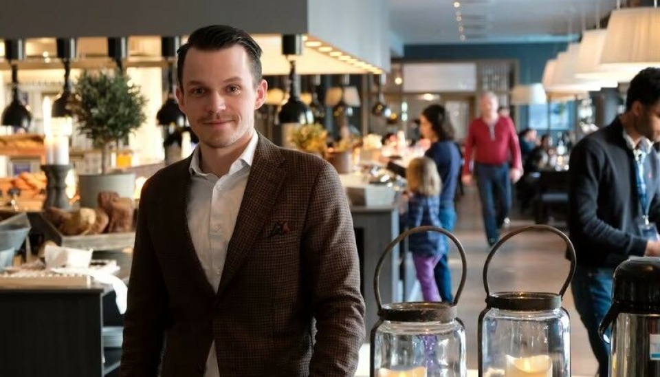 GÅR GODT: Økonomisk går det svært godt hos Quality Hotel Skifer i Oppdal. Nylig åpnet hotellet den tyske restauranten Alpenhaus Restaurant og Bar som har vært en knallsuksess så langt. Direktør Michael Thomson har vært på hotellet siden 2019.