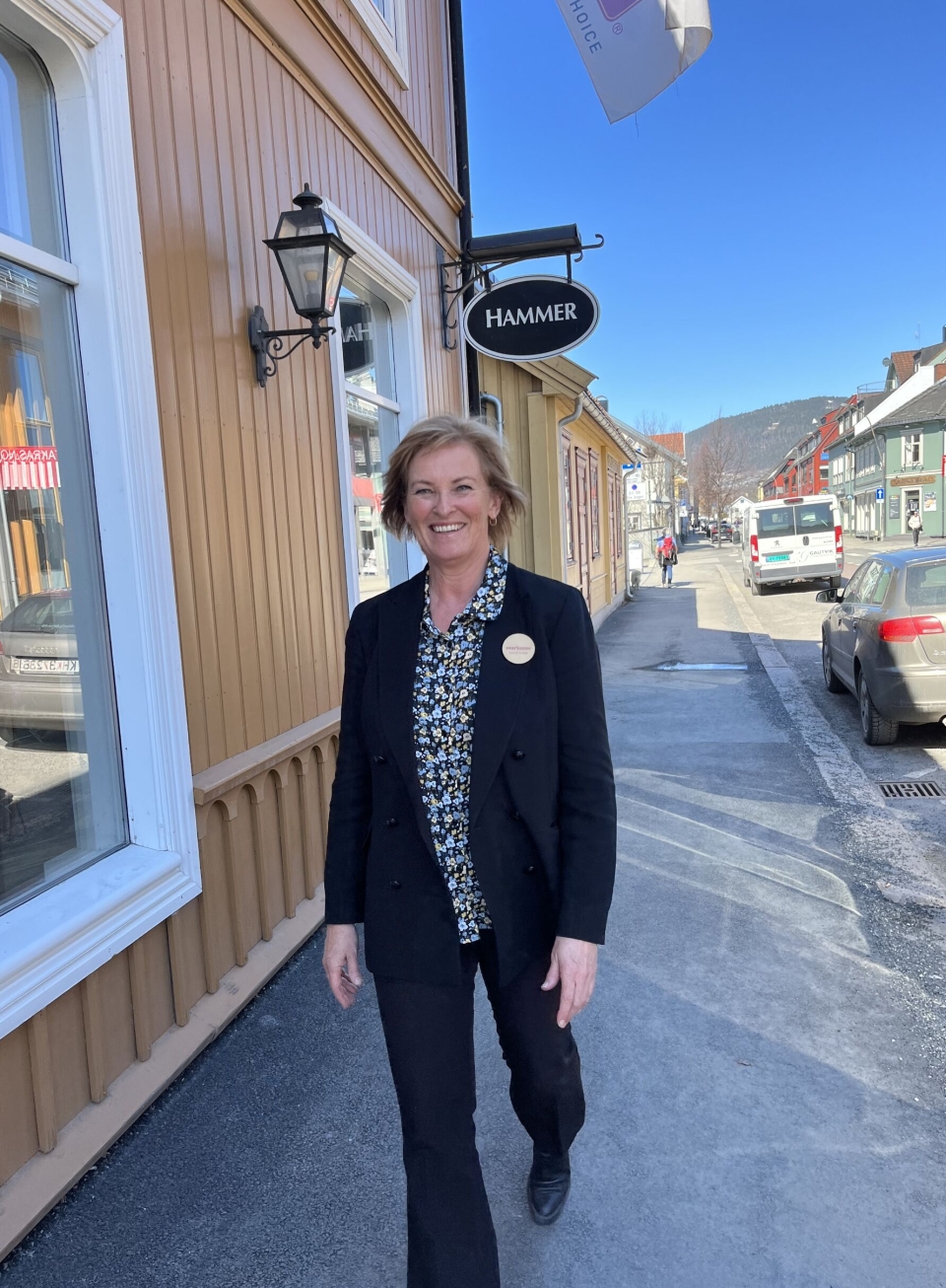 STORTRIVES: – Jeg blir daglig imponert over de ansatte, sier Marianne Haraldsen. Skien-dama har vært på Lillehammer i 34 år.