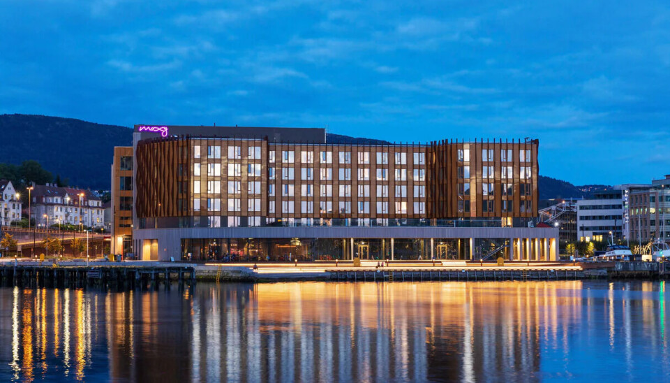 FLOTT BELIGGENHET: Hotellet ligger bare et steinkast unna vannet i området Solheimsviken i Bergen. FLOTT BELIGGENHET: Hotellet ligger bare et steinkast unna vannet i området Solheimsviken i Bergen.
