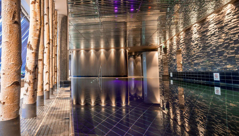 FORFRISKENDE: Hotellets bassengavdeling er feiende flott. Her finner du også spaavdeling og en rekke behandlingsrom.