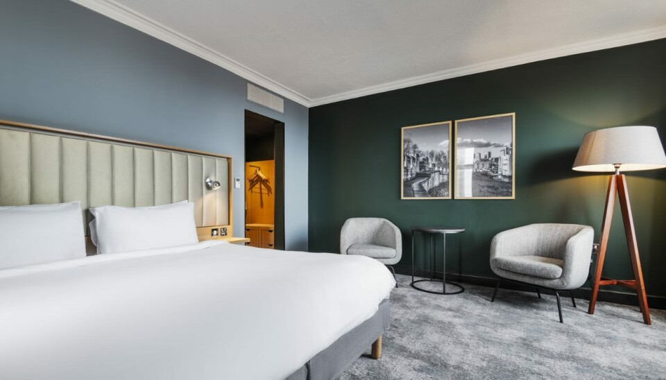 NYOPPUSSET: Radisson-hotellet i York ligger i byens nest høyeste bygning, og har 200 rom. Hotellet er renovert. NYOPPUSSET: Radisson-hotellet i York ligger i byens nest høyeste bygning, og har 200 rom. Hotellet er renovert.