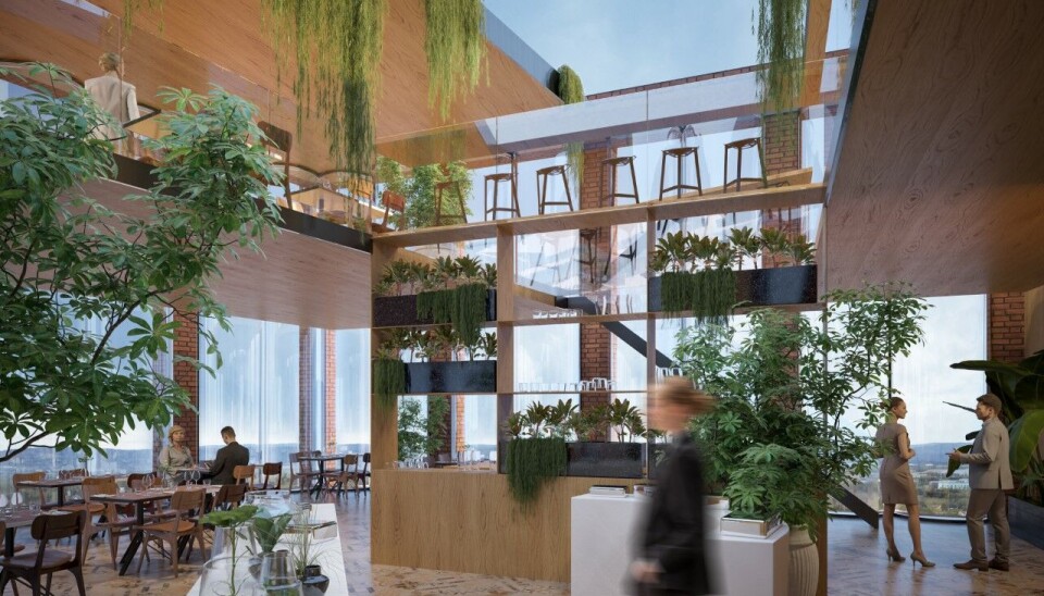 STILFULLT: På et åtte dekar stort område skal det etter planene bygges hotell, handel og leiligheter. STILFULLT: På et åtte dekar stort område skal det etter planene bygges hotell, handel og leiligheter.