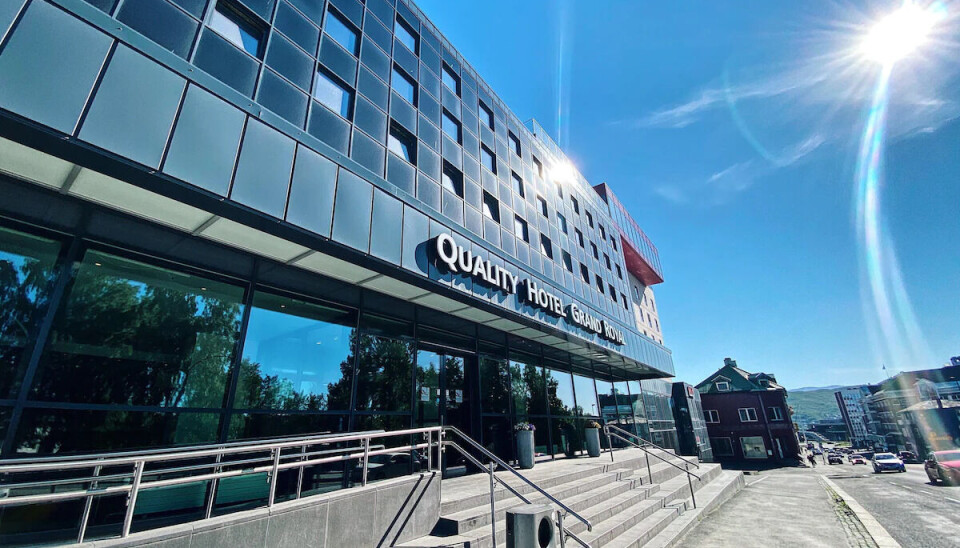 BLIR NYTT: Hotellet i Narvik renoveres i disse dager. Deler er allerede ferdig pusset opp - men fortsatt gjenstår det mye arbeid.