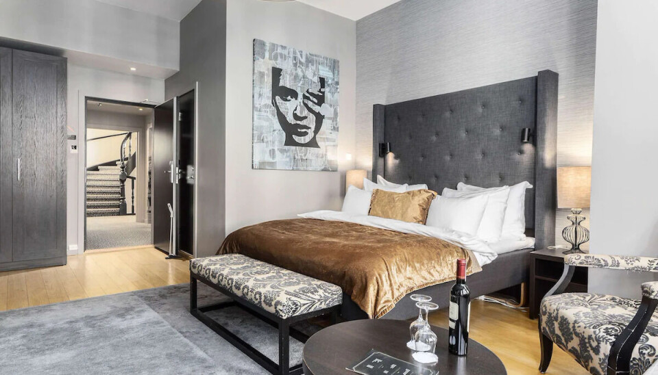 HØY STANDARD: Saga Hotel med 50 rom ligger bare et langskudd unna Bogstadveien, og holder høy standard. Saga Apartments har 50 leiligheter. Eier er investor Øystein Stray Spetalen. HØY STANDARD: Saga Hotel med 50 rom ligger bare et langskudd unna Bogstadveien, og holder høy standard. Saga Apartments har 50 leiligheter. Eier er investor Øystein Stray Spetalen.