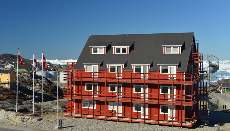 HERLIG BELIGGENHET: Hotel SØMA Ilulissat har 23 rom og penthouseleilighet. Det er også oppført på UNESCOs verdensarvliste. HERLIG BELIGGENHET: Hotel SØMA Ilulissat har 23 rom og penthouseleilighet. Det er også oppført på UNESCOs verdensarvliste.