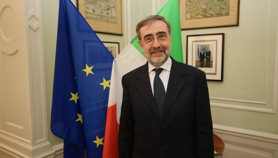 KOMMER: Italias ambassadør Stefano Nicoletti blir eksklusiv gjest under den offisielle åpningen 26. august. KOMMER: Italias ambassadør Stefano Nicoletti blir eksklusiv gjest under den offisielle åpningen 26. august.