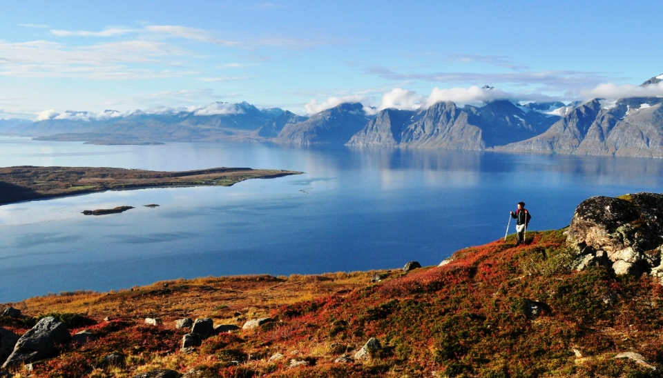 STORSLÅTT: Det er ikke rart turistene strømmer til Nord-Troms. Med 115 hotellrom i de seks kommunene er det stort behov for mange flere, ifølge reiselivssjef Karl Richard Paulsen. Bildet er fra Uløya.