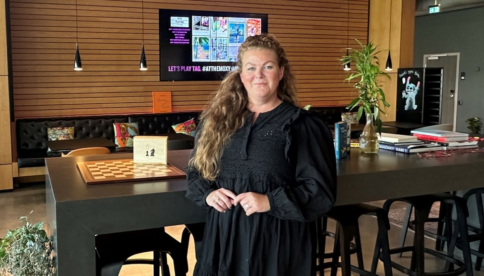 NY BRANSJE: Etter flere som direktør på Moxy Oslo X på Hellerudsletta er det slutt for Stine Engene. Nå bytter hun ut hotell med restaurant.