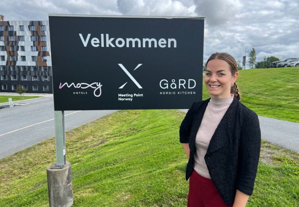 FEST I HØST: Det skjer mye spennende hos X Meeting Point på Hellerudsletta i høst. Først ut er Norges største caravanmesse i september. Adm. direktør for X Meeting Point, Guro Øsmundset har god grunn til å smile.