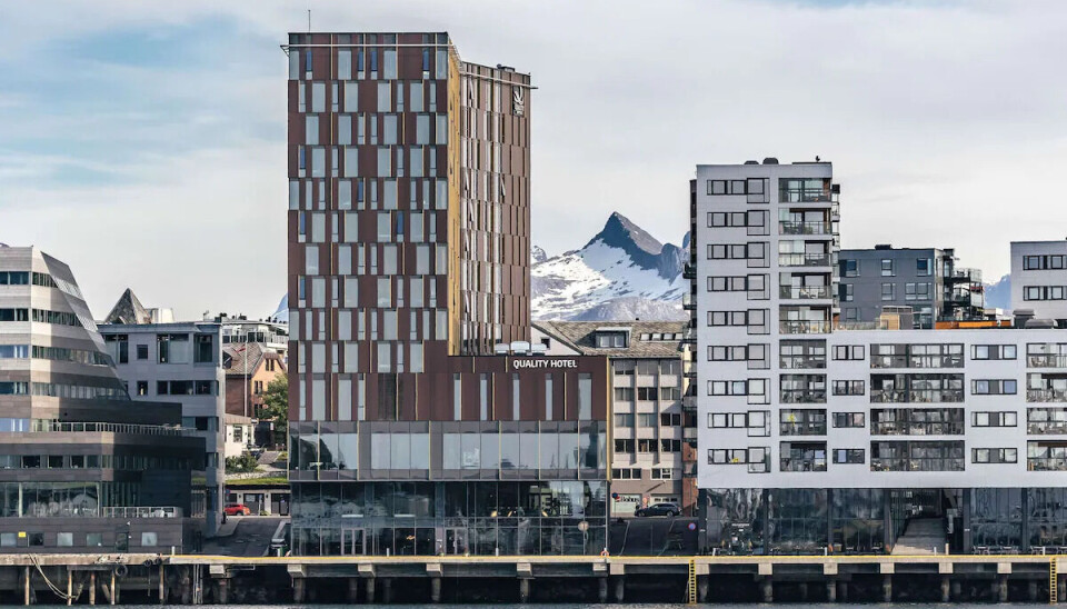 Brannvesen og politi måtte rykke ut til Quality Hotel Ramsalt midt på natten.