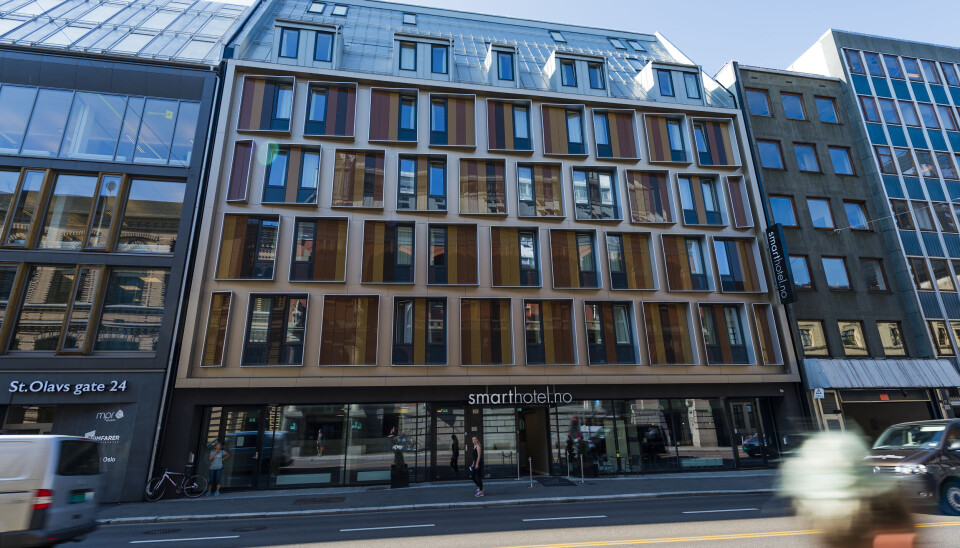 SKAL VOKSE: Samthotel er representert i seks norske byer, og har ingen planer om å bremse. Hotellet i Oslo, som er avbildet, ligger rett ved Slottsparken, og går ifølge Rommetvedt vedlig bra. .