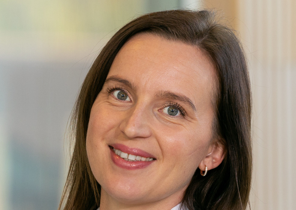 NY JOBB: Silje Jørgensen startet 1. september som ny direktør for hotellet i Voksenåsen.