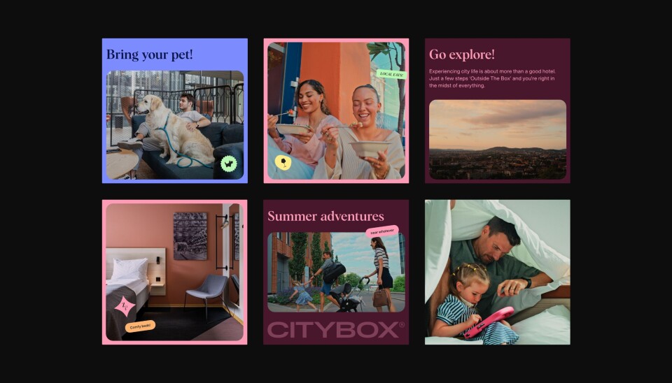 MODERNE: Det er lagt ned mye arbeid i hotellkjedens rebranding. Den nye nettsiden er inspirert av flybransjen med blant annet priskalender.
