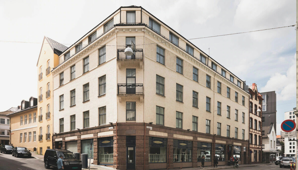 NYE PLANER: Hotel Augustin i Bergen sentrum skal nå bygges om til 100 leiligheter. De ansatte ved hotellet flyttes over til Hotell Hordaheimen i byen.