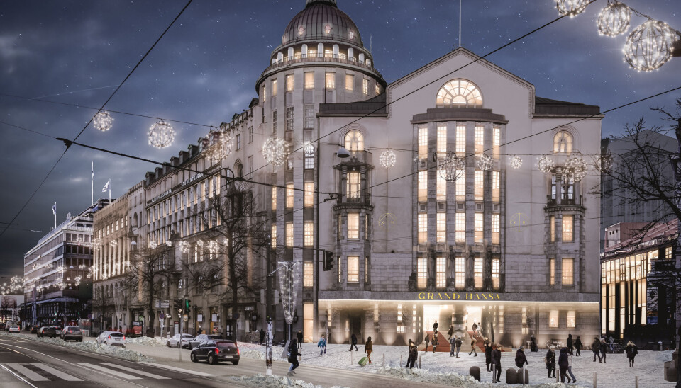 PRIMA BELIGGENHET: I 2024 åpner NH Collection Helsinki Grand Hansa bare et langskudd unna hovedbanestasjonen i Helsinki. Femstjernershotellet får 224 rom og omfattende spa- og treningsfasiliteter. PRIMA BELIGGENHET: I 2024 åpner NH Collection Helsinki Grand Hansa bare et langskudd unna hovedbanestasjonen i Helsinki. Femstjernershotellet får 224 rom og omfattende spa- og treningsfasiliteter.
