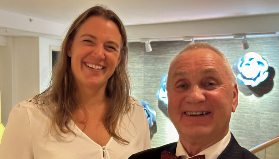 SUKSESS: Classic Norway Hotels har hatt en enorm vekst siden kjeden oppsto for 20 år siden. Nå er det jubileum og stormende jubel. Fra venstre Caroline Hagen Kjos og gründer og eier Erik Berg.