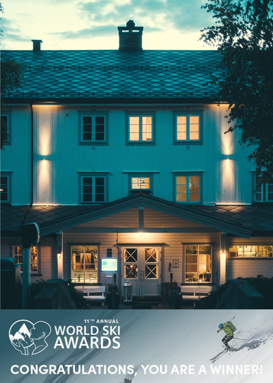 Nermo Hotell gikk til topps i konkurransen Norges beste boutique-skihotell for 2023.