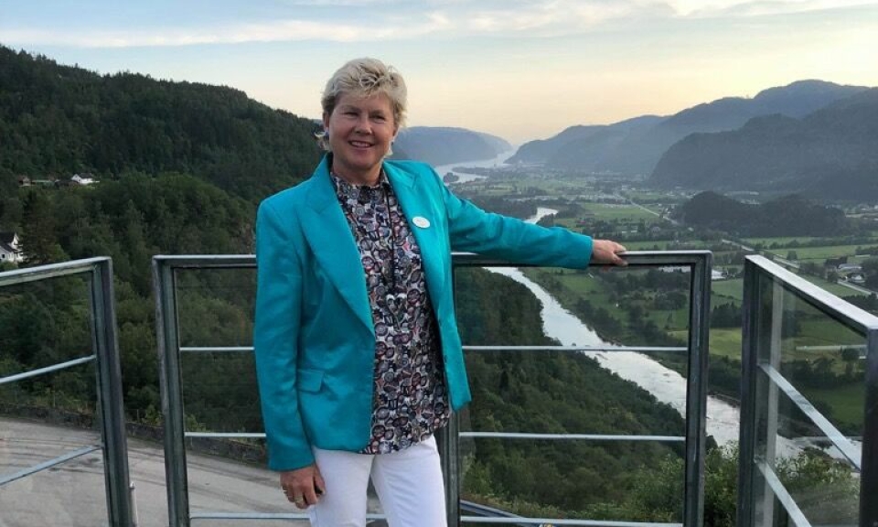 59 år gamle Agnes Berntsen har gjort en knallsterk jobb som eier og direktør ved Utsikten Kvinesdal Hotell. Det ligger knallhardt arbeid og en klar plan bak resultatene.