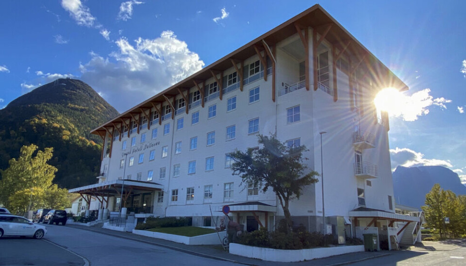 Grand Hotel i Åndalsnes ligger feiende flott og kommunen har vært vertskap for flere store og kjente filminnspillinger de siste årene.