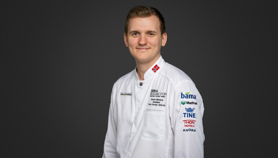Norges kandidat i Bocuse d’Or Europe, Håvard Werkeland, ligger nå i hardtrening før mesterskapet på hjemmebane i Trondheim 19.-20. mars.